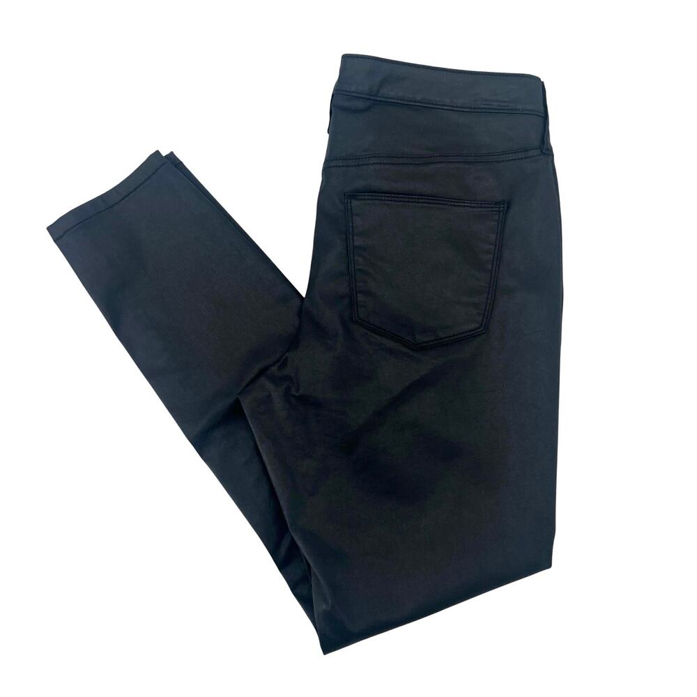 Universal Thread Faux Leather Skinny Pants Womens 10/30R Black High Rise